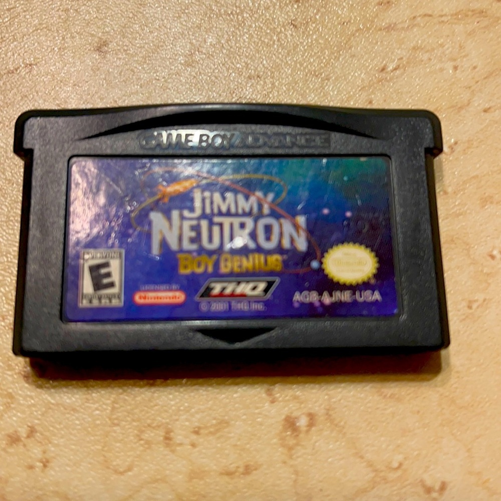 Jimmy Neutron Boy Genius for Game Boy Advance